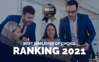 Finalmente i risultati del Best Employer of Choice 2021